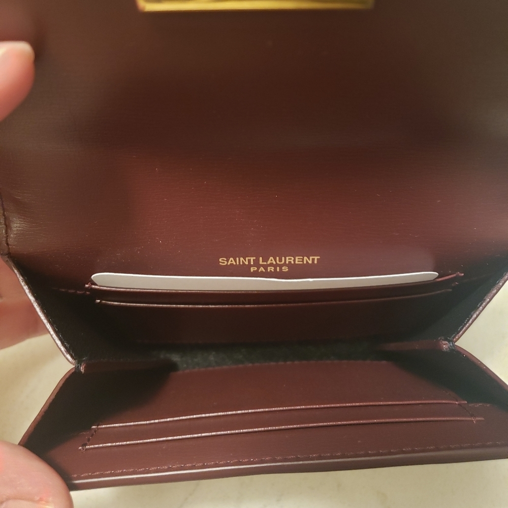 Saint Laurent bellechasse compact wallet - Picture 6 of 8